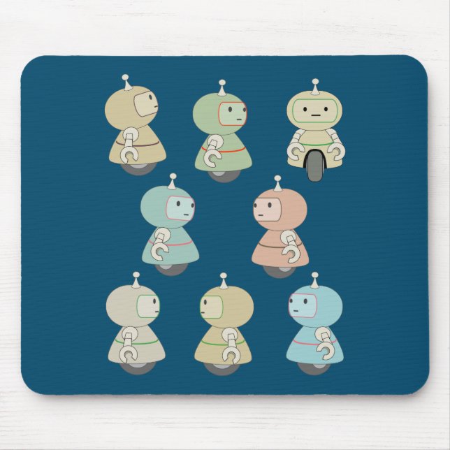 Cute Robot Illustration Musmatta (Framsidan)