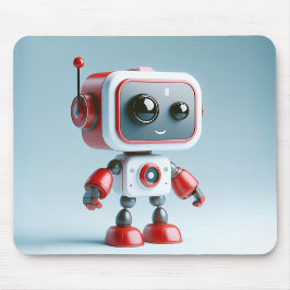 Cute Robot Mousepad Musmatta