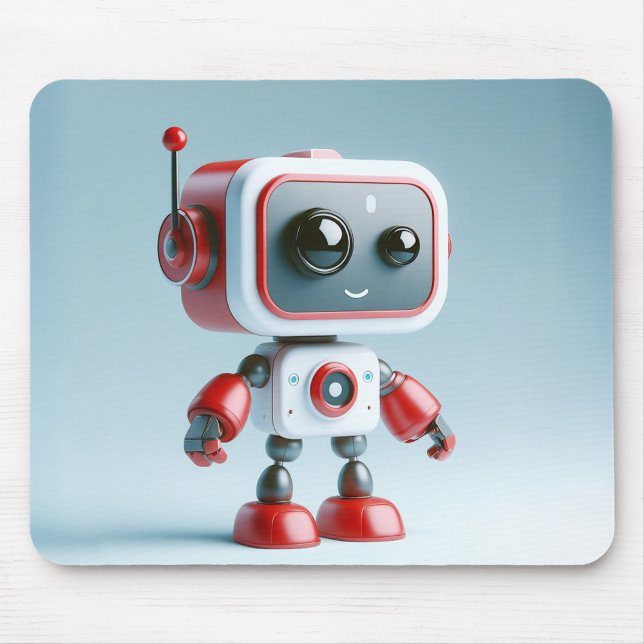 Cute Robot Mousepad Musmatta (Skapare uppladdad)
