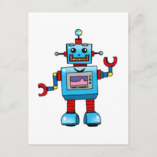 Cute-robot Vykort