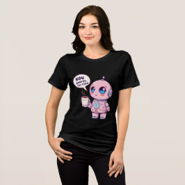 Cute Robot Women's T-Shirt - Adabel Futuristiska