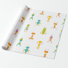 Cute Robots Presentpapper