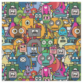 Cute robots XL Tyg