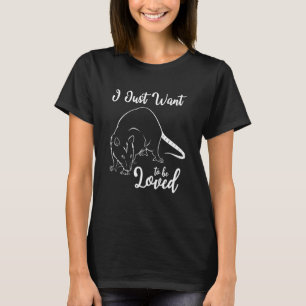 Cute Rodent Animal Opossum Nature Wildlife T Shirt
