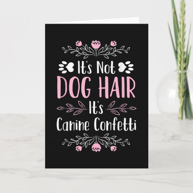 Cute Rolig hund Groomer Kort (Framsida)