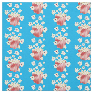 Cute, rolig popcorn-tecknad tyg