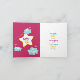 Cute Roligt Funny Tooth Fairy Personlig Tack Kort