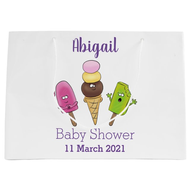 Cute roligt glass-tecknad trio (Framsidan)