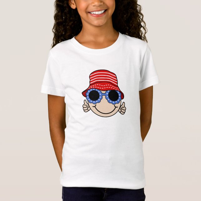 Cute Roligt Groovy Summer Vibes T Shirt (Framsida)