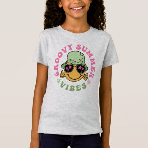 Cute Roligt Groovy Summer Vibes T Shirt