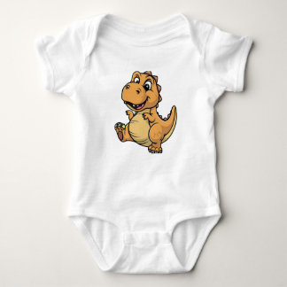Cute roligt t rex dinosaur-tecknad t shirt