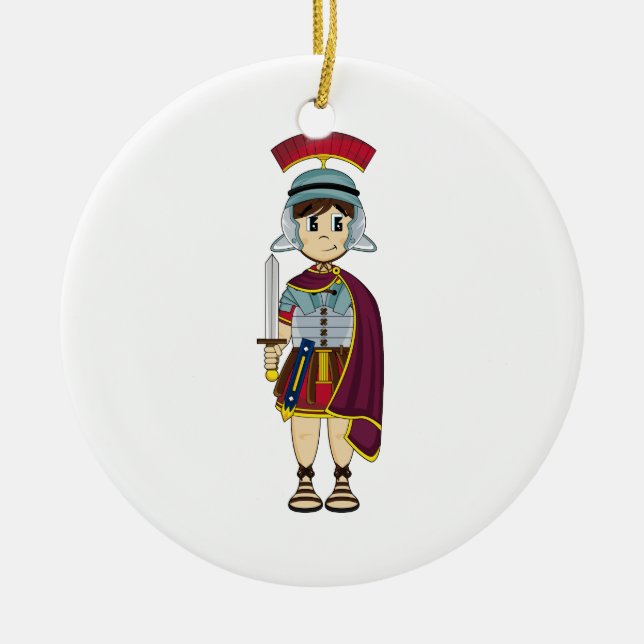 Cute Roman Soldier Ornament (Framsidan)