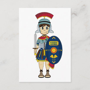 Cute Roman Soldier OSA kort