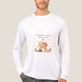 Cute Romantic Anime Couple - Love Moment T Shirt