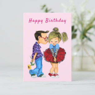 Cute Romantic Couthday Card