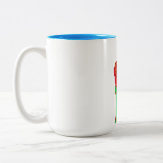 cute romantic mug Två-Tonad mugg