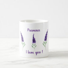 Cute Romantic Provence I Kärlek Du Coffee Mugg