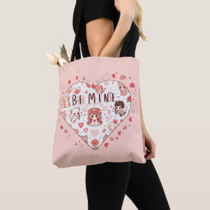 Cute Romantik: Alla hjärtans dag Tygkasse