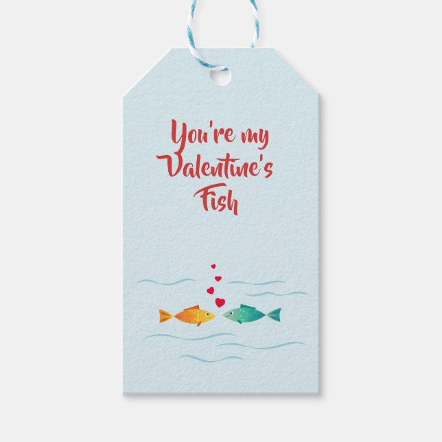 Cute romatnic/Valentines day Presentetikett (Framsidan)