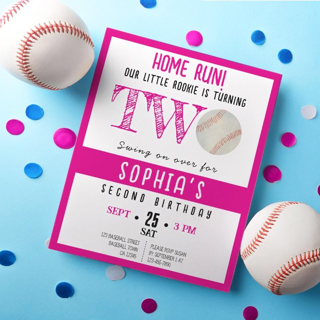 Cute Rookie Baseball Budget 2:a födelsedag (Skapare uppladdad)