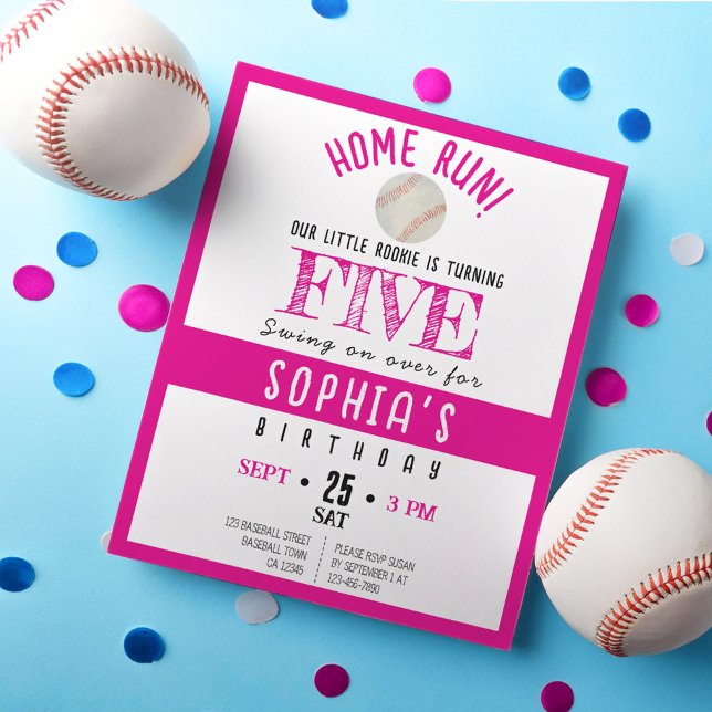 Cute Rookie Baseball Budget Birthday (Skapare uppladdad)