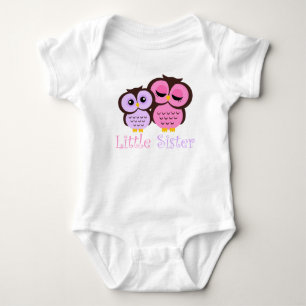 Cute Rosa and Lila Uggla Little Sister T Shirt