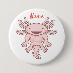 Cute Rosa Axolotl Thunder_Cove Knapp