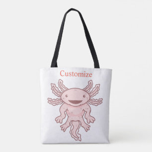 Cute Rosa Axolotl Thunder_Cove Tygkasse