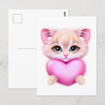 Cute Rosa Baby Kitten