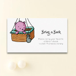 Cute Rosa Bear, ta med Bok Tilläggskort