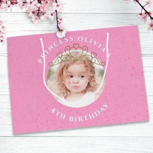 Cute Rosa Birthday Girl Princess Tiara Simple