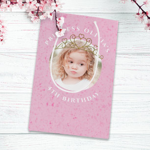 Cute Rosa Birthday Girl Princess Tiara Simple