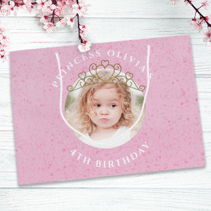 Cute Rosa Birthday Girl Princess Tiara Simple