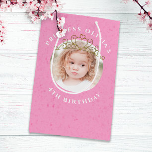 Cute Rosa Birthday Girl Princess Tiara Simple