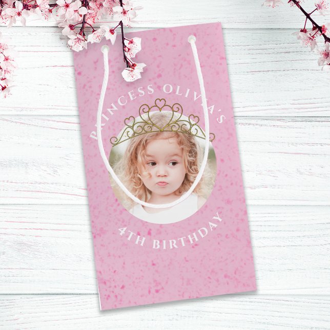 Cute Rosa Birthday Girl Princess Tiara Simple (Skapare uppladdad)