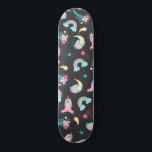 Cute Rosa Black Unicorn Rainbow Blommigt Stars Mini Skateboard Bräda 18,5 Cm<br><div class="desc">Den här söta och magiska mönstren är perfekt för den roligt- och trendig kvinnan eller flickan. Den har handritade bilder av unicorns, blommor med löv, regnbågar och stjärnor ovanpå en enkel svart bakgrund. Temat färg är utformat så att det omfattar bubbelgum rosa, rosa, grönt, blått runt om i, lila, gult...</div>