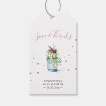 Cute Rosa Cactus Watercolor