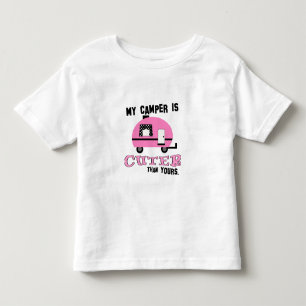 Cute Rosa Camper Småbarn T-Shirt