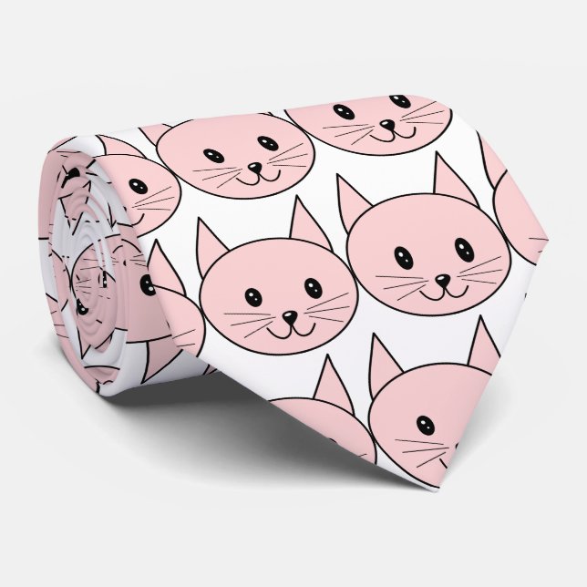 Cute Rosa Cat Slips (Rullad)