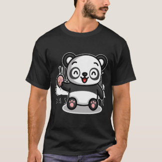 Cute Rosa Concha Panda Bear T Shirt