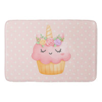 Cute Rosa Cupkaka Unicorn med Ro