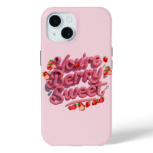 Cute Rosa Du är berry Sweet Strawberry Coquette