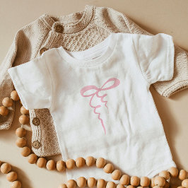 Cute rosa-duschgåva för babybabybabydusch t shirt