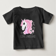 Cute rosa faux silver magic Unicorn anpassade
