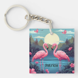 Cute Rosa Flamingo