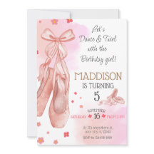 Cute Rosa Flickor födelsedag party