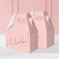 Cute Rosa Galentine's Day Babe Red Script Message