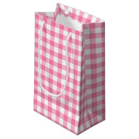 Cute Rosa Gingham Mönster