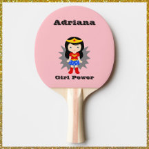 Cute Rosa Girl Power Superassistance