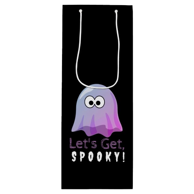 Cute Rosa Google Ögon Ghost: Spooky & Whimsical (Framsidan)